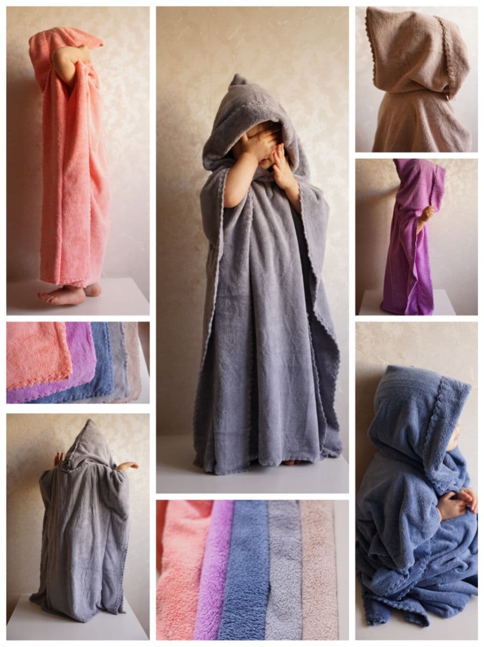 Poncho towel collection